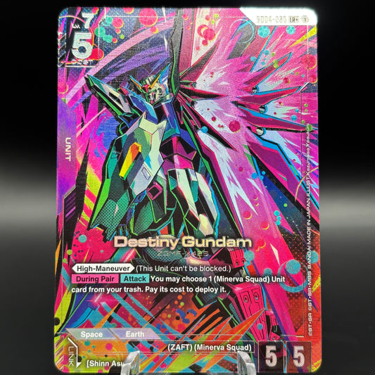Destiny Gundam (LR+) (GD04-050) Single Card