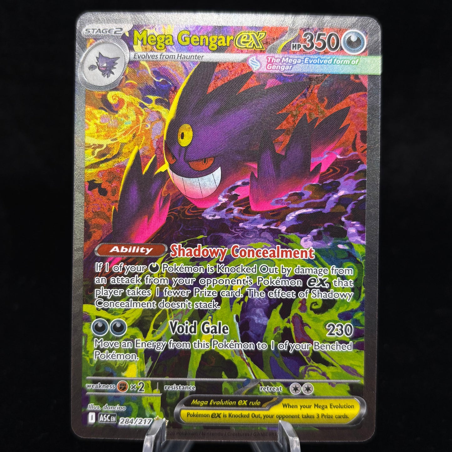 Mega Gengar ex - 284/217 Single Card