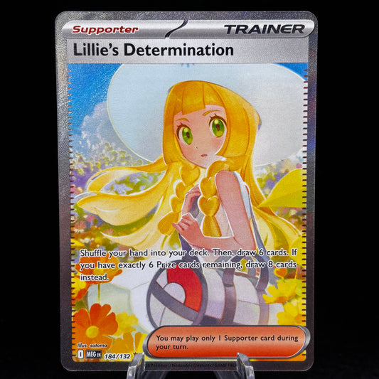 Lillie's Determination - 184/132 - ME01: Mega Evolution Single Card
