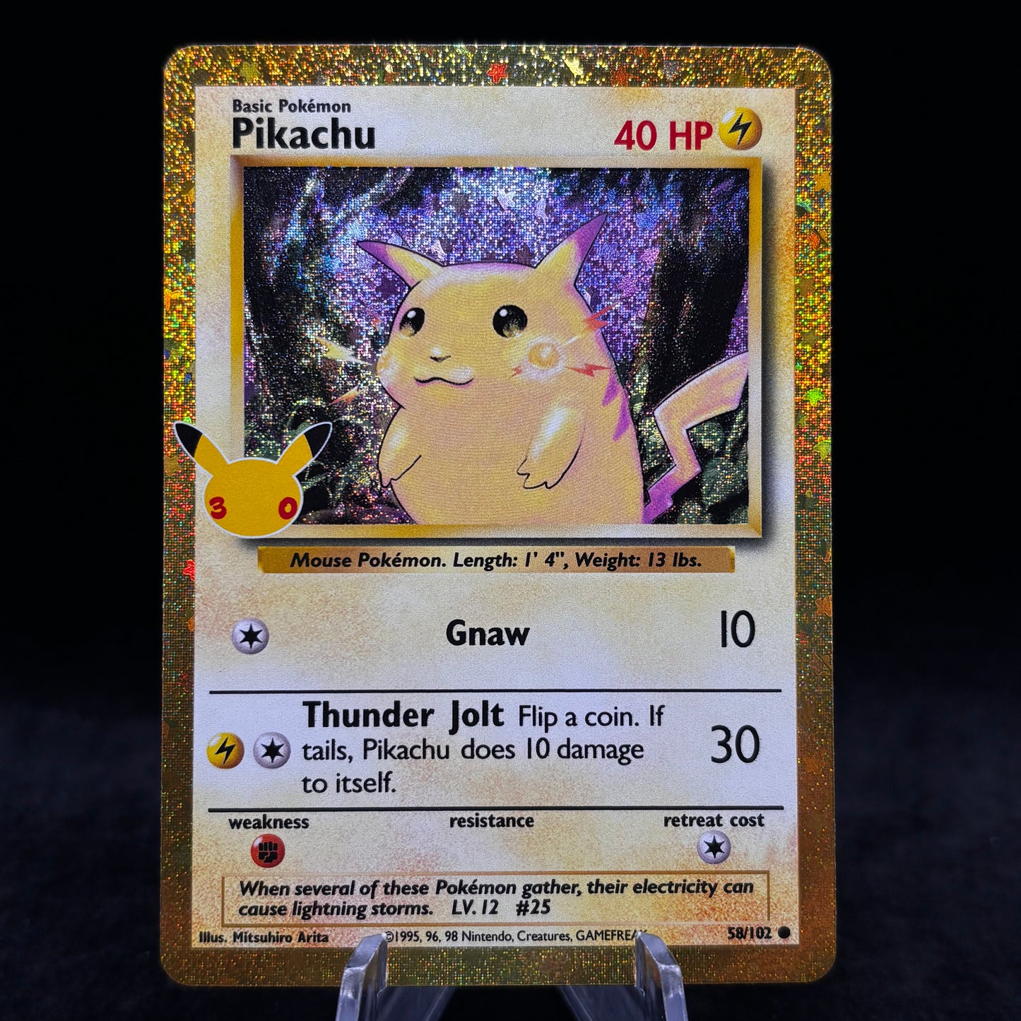 Pikachu 58/102 Single Card