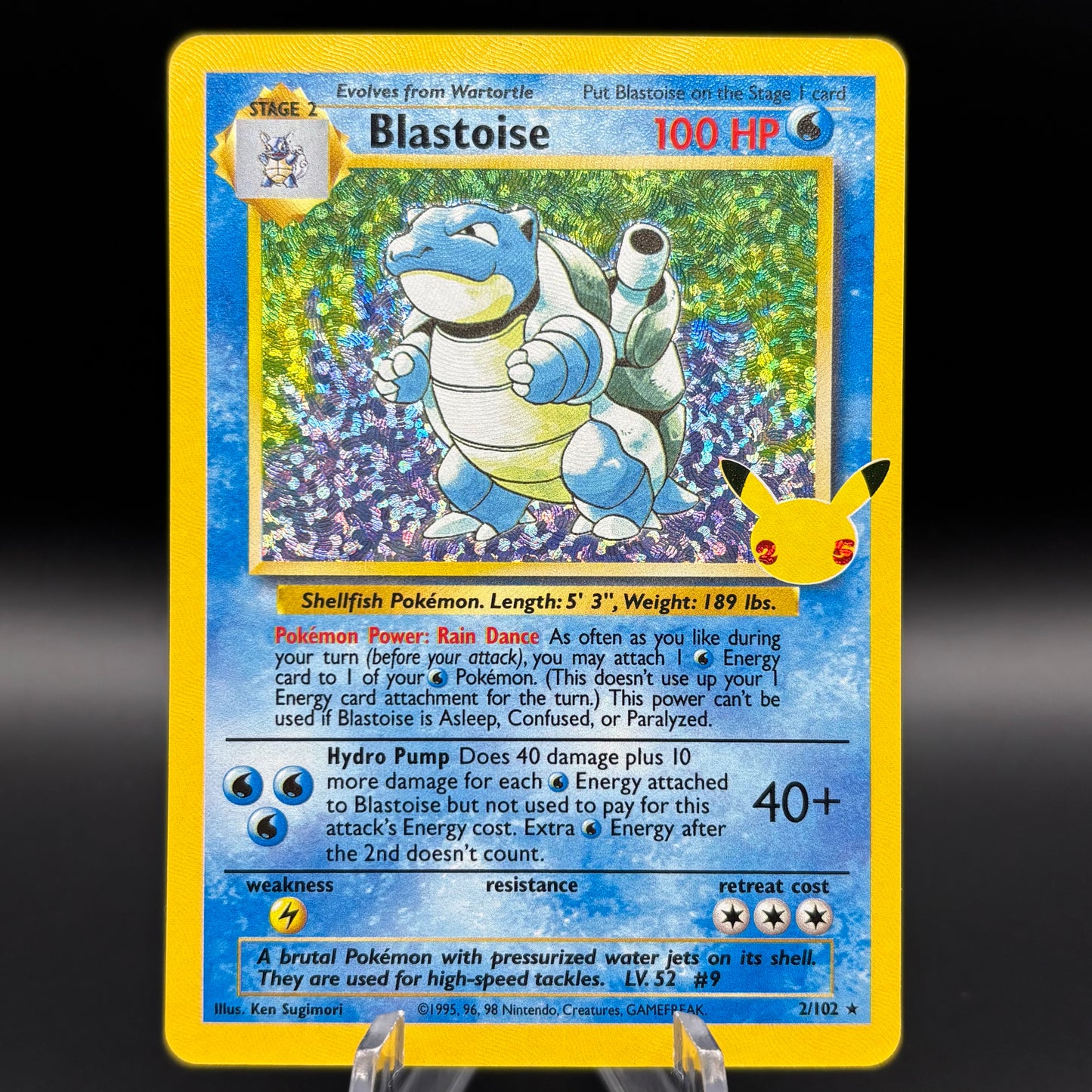 Blastoise - Celebrations: Classic Collection Single Card