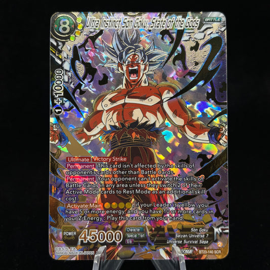 Ultra Instinct Son Goku, State of the Gods - Perfect Combination Single Card