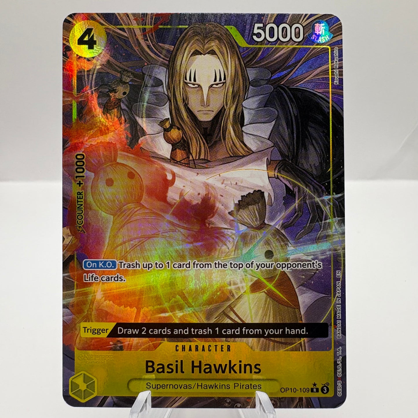 Basil Hawkins - OP10-109 (Alternate Art) - Premium Booster -The Best- Vol. 2 (PRB-02)