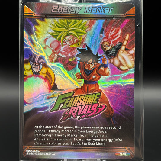Energy Marker - Fearsome Rivals (M-53) *Sealed* Single Card