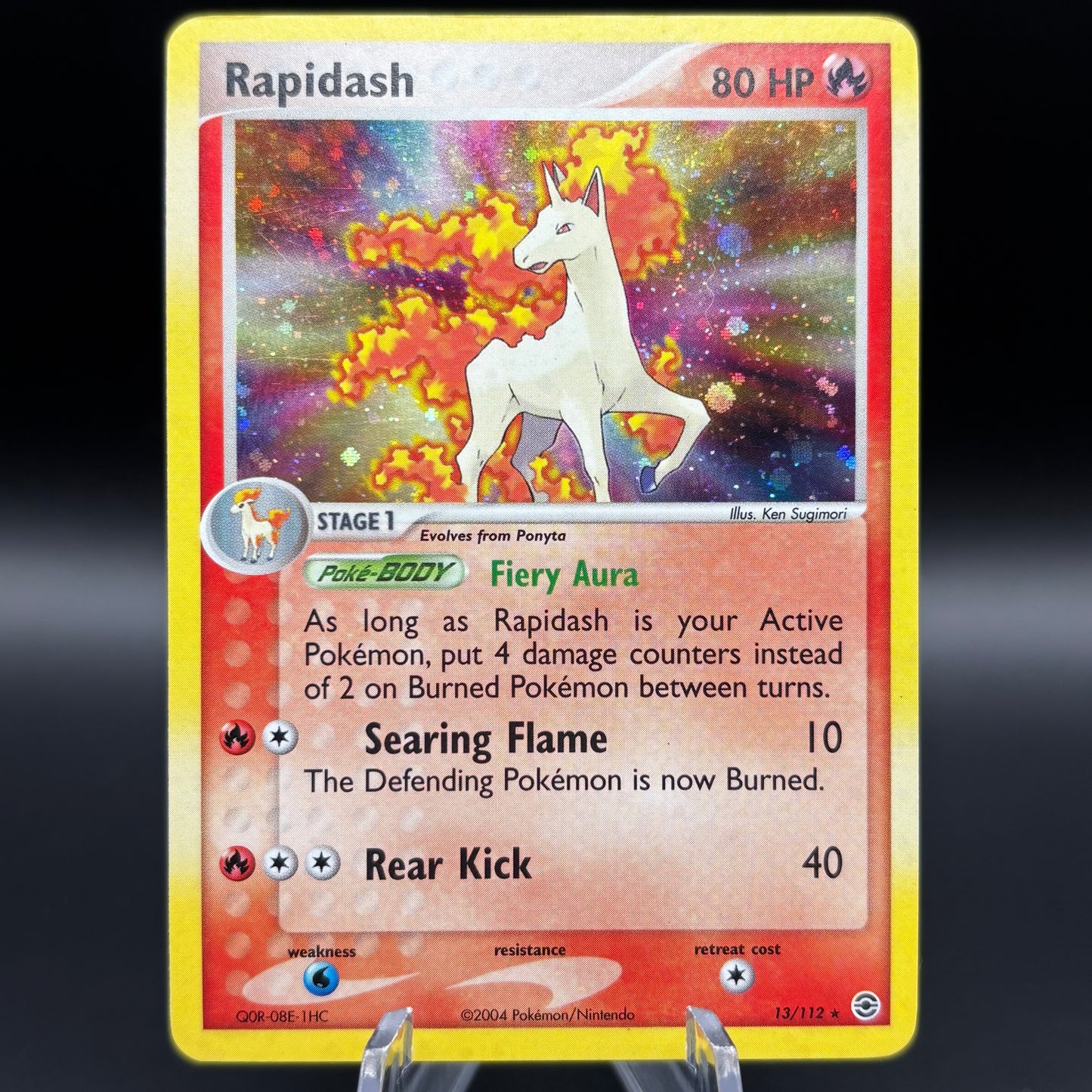 Rapidash - FireRed & LeafGreen Holo Single Card