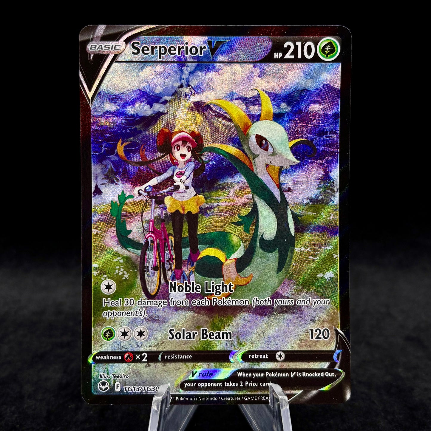 Serperior V - SWSH12: Silver Tempest Trainer Gallery  Single Card