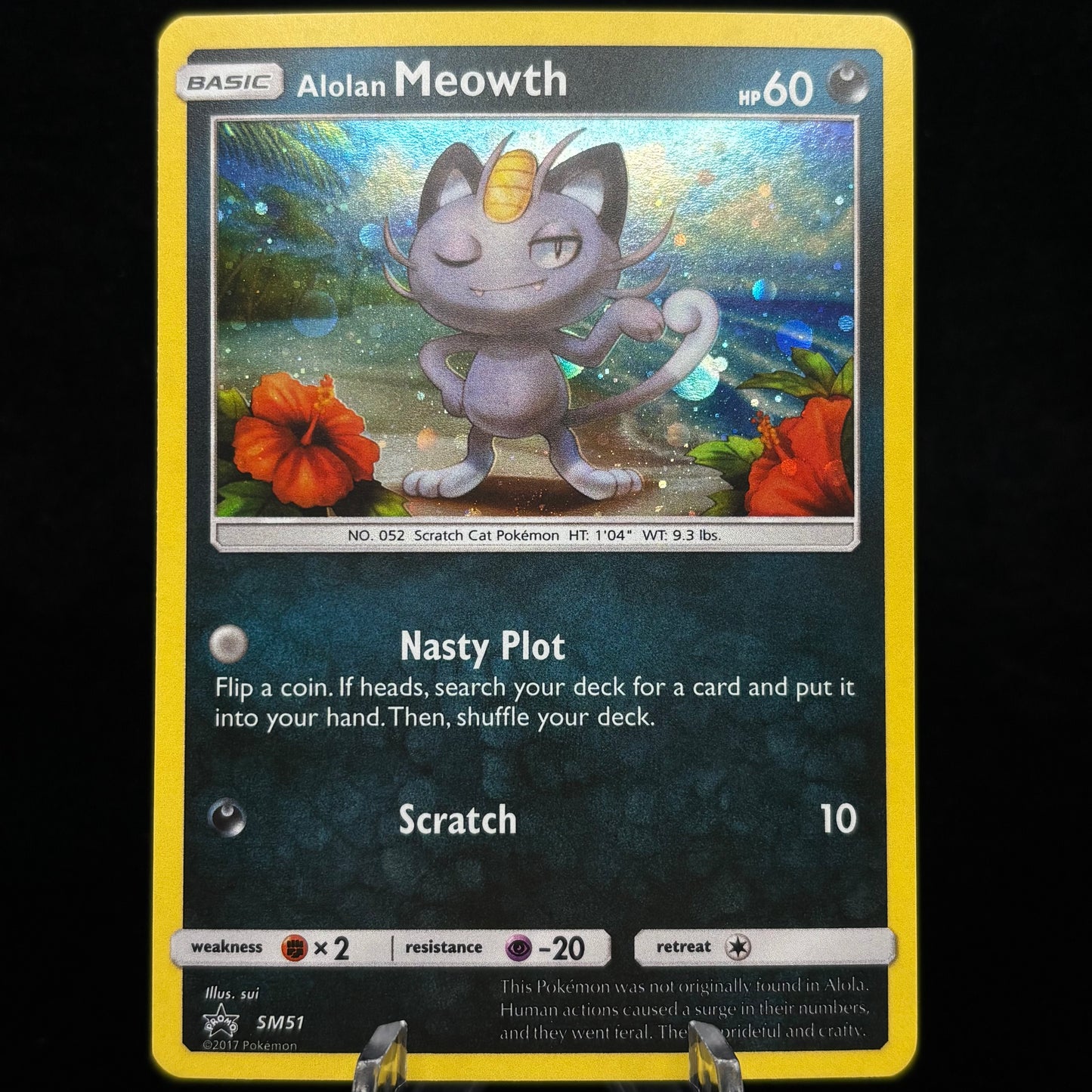 Alolan Meowth - SM51 Single Card
