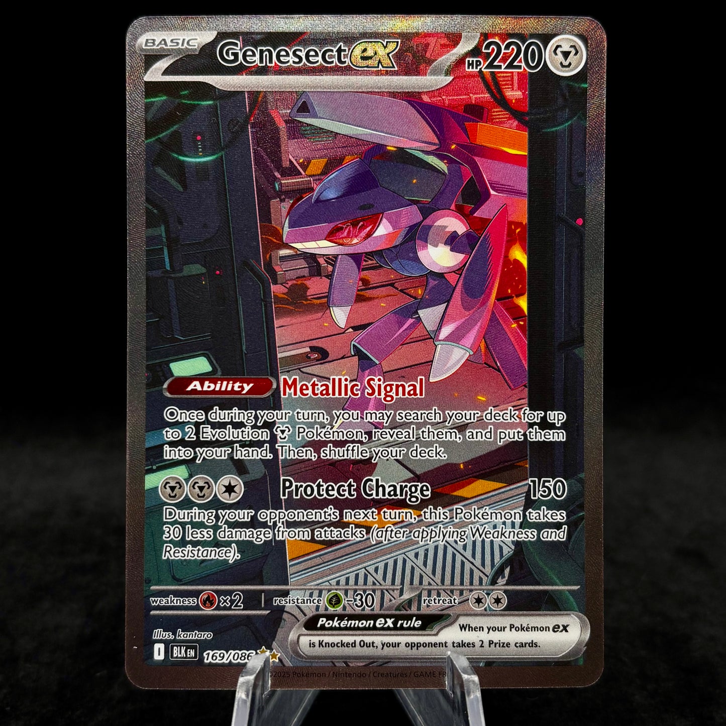 Genesect ex - 169/086 - SV: Black Bolt Single Card