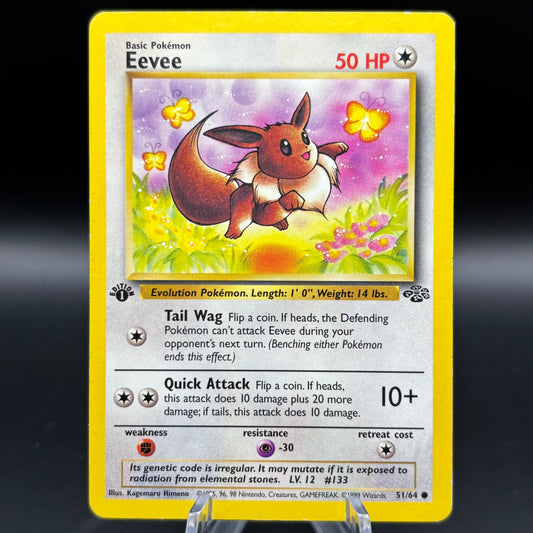 first edition eevee card Eevee