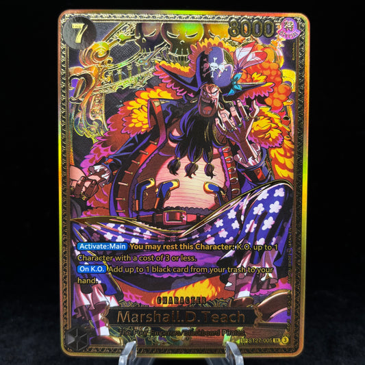 Marshall.D.Teach (ST27-005) (SP) - The World's Strongest Warriors Single Card