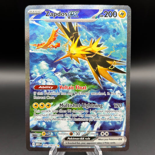 Zapdos ex - 202/165 - SV: Scarlet & Violet 151 single card