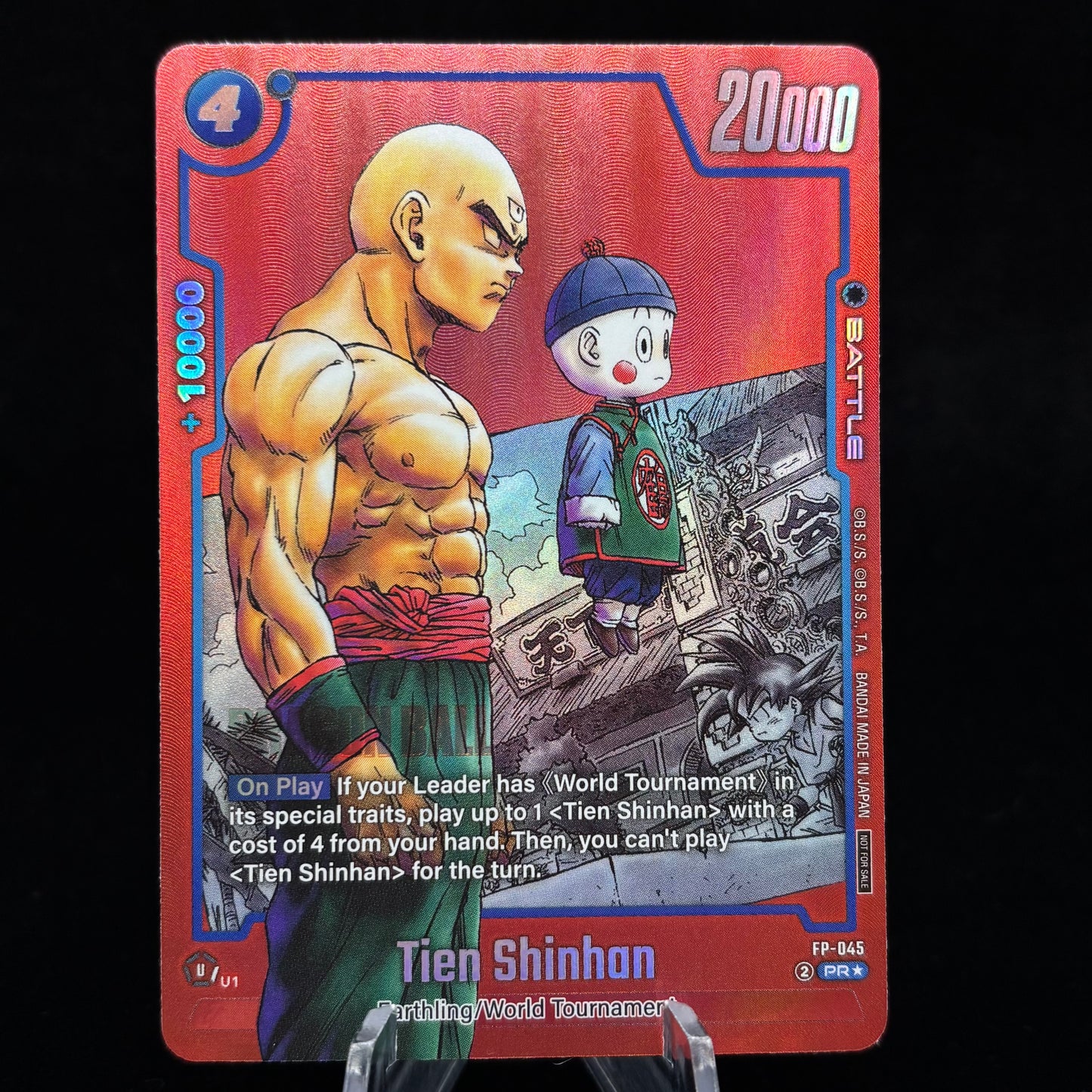 Tien Shinhan - FP-045 (Limited Pack MANGA Version 01) Single Card