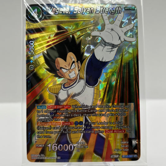 Vegeta, Saiyan Strength (BT23) *Sealed*