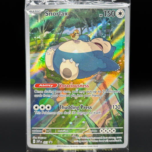 Snorlax - 051 - SV: Scarlet & Violet *Sealed PR* Single Card