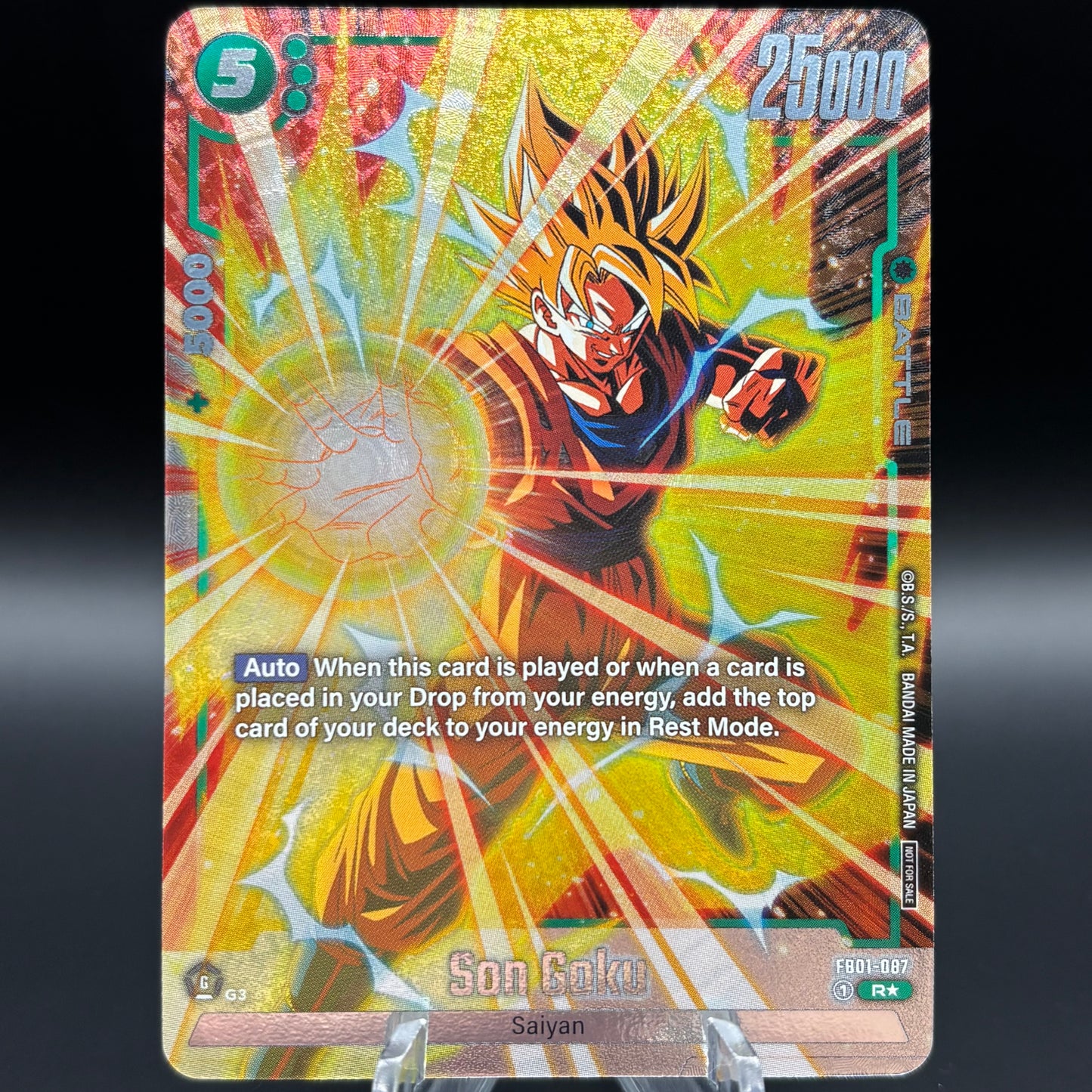 Son Goku - FB01-087 (Tournament Pack -Winner- 01) Single Card
