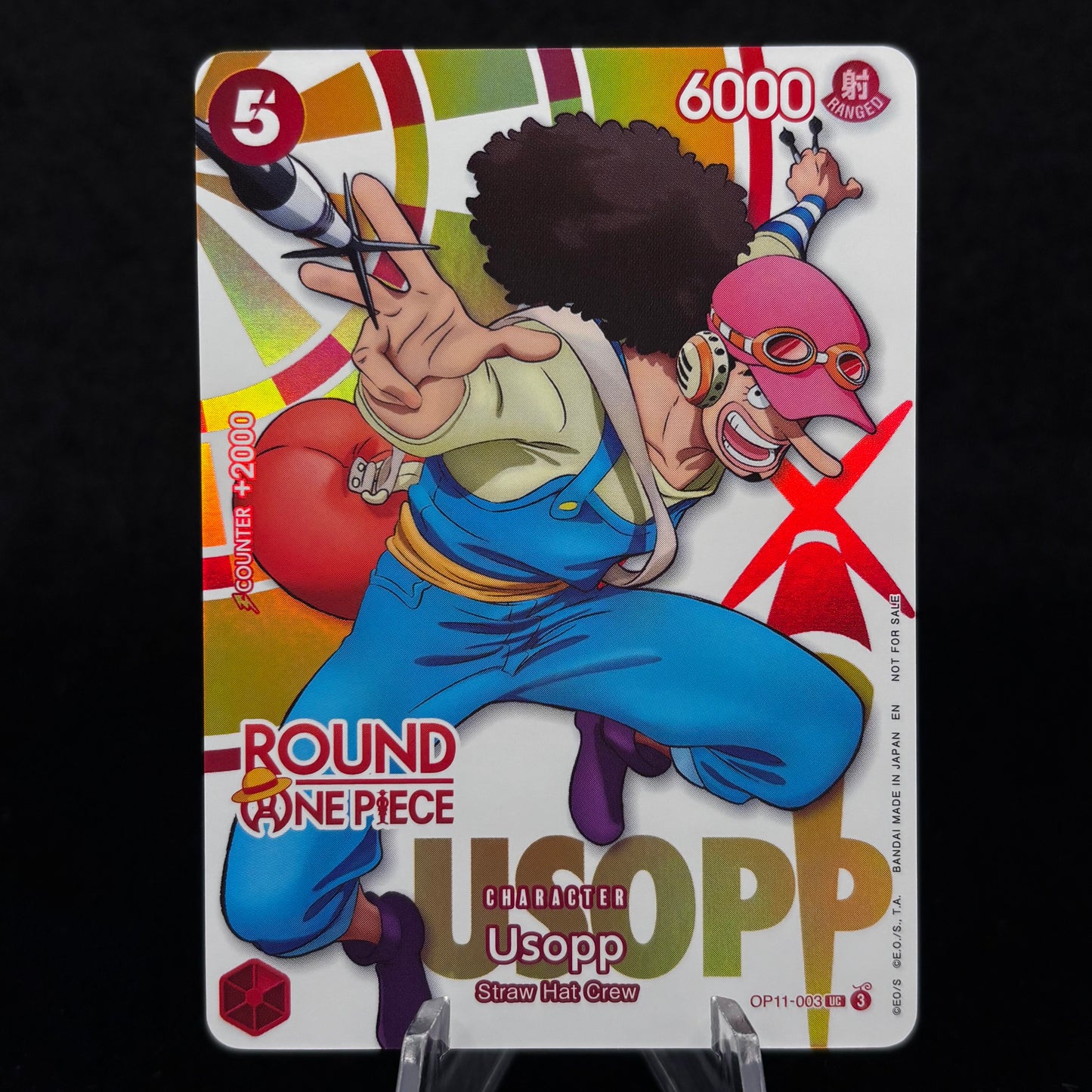 Usopp (Round 1 PR) Single Card