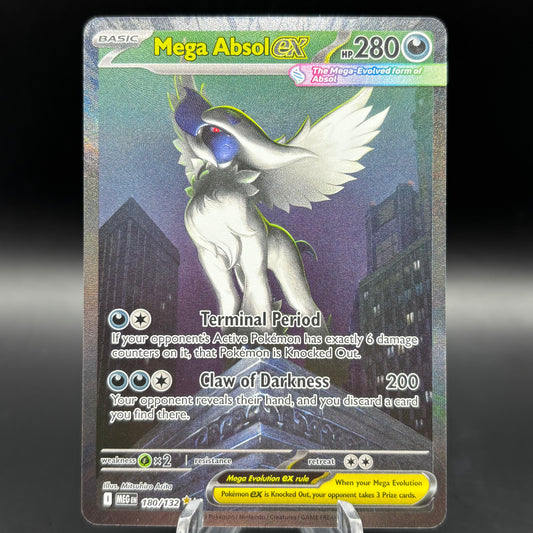 Mega Absol ex - 180/132 - ME01: Mega Evolution Single Card