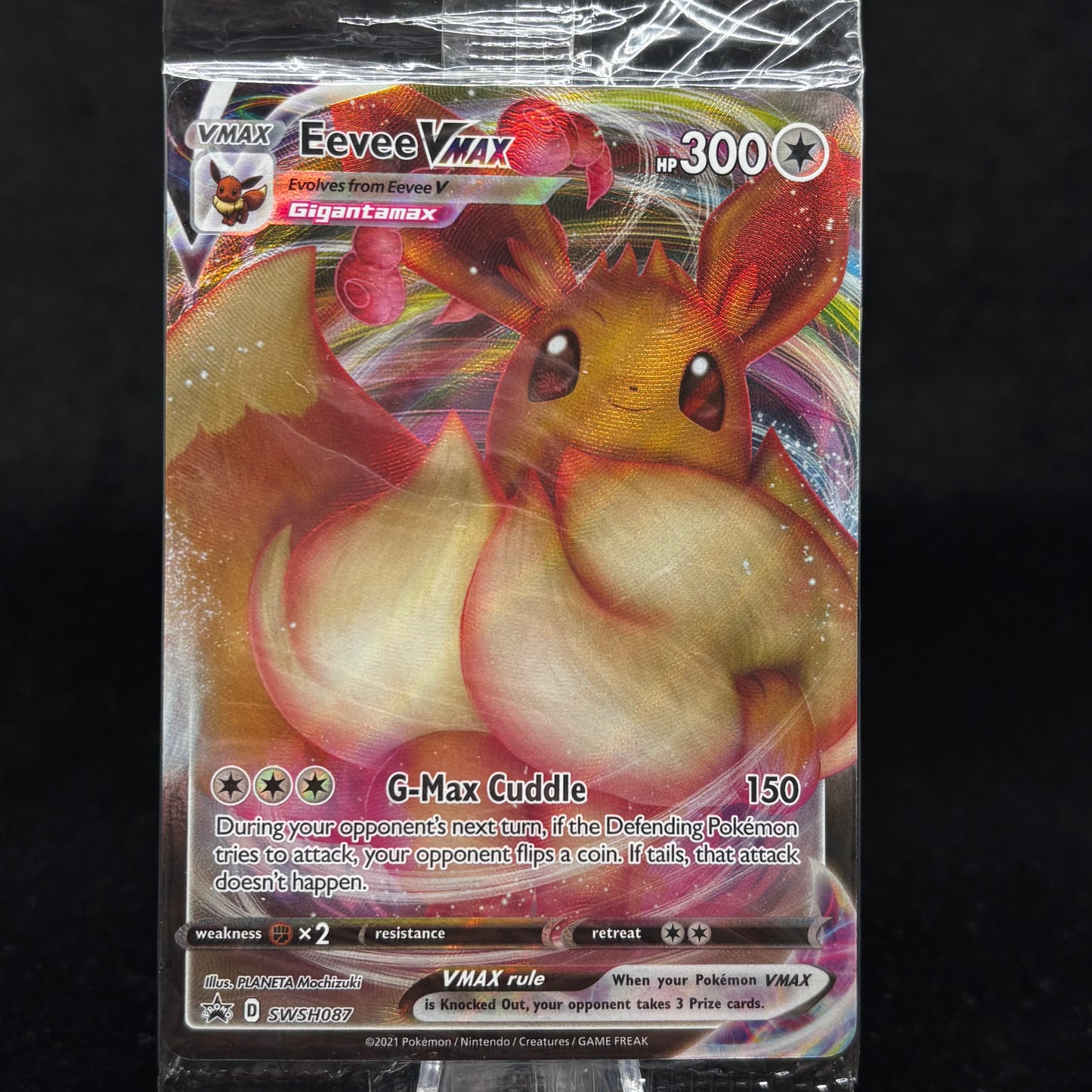 Eevee VMAX - SWSH087 - SWSH: Sword & Shield *Sealed* Single Card