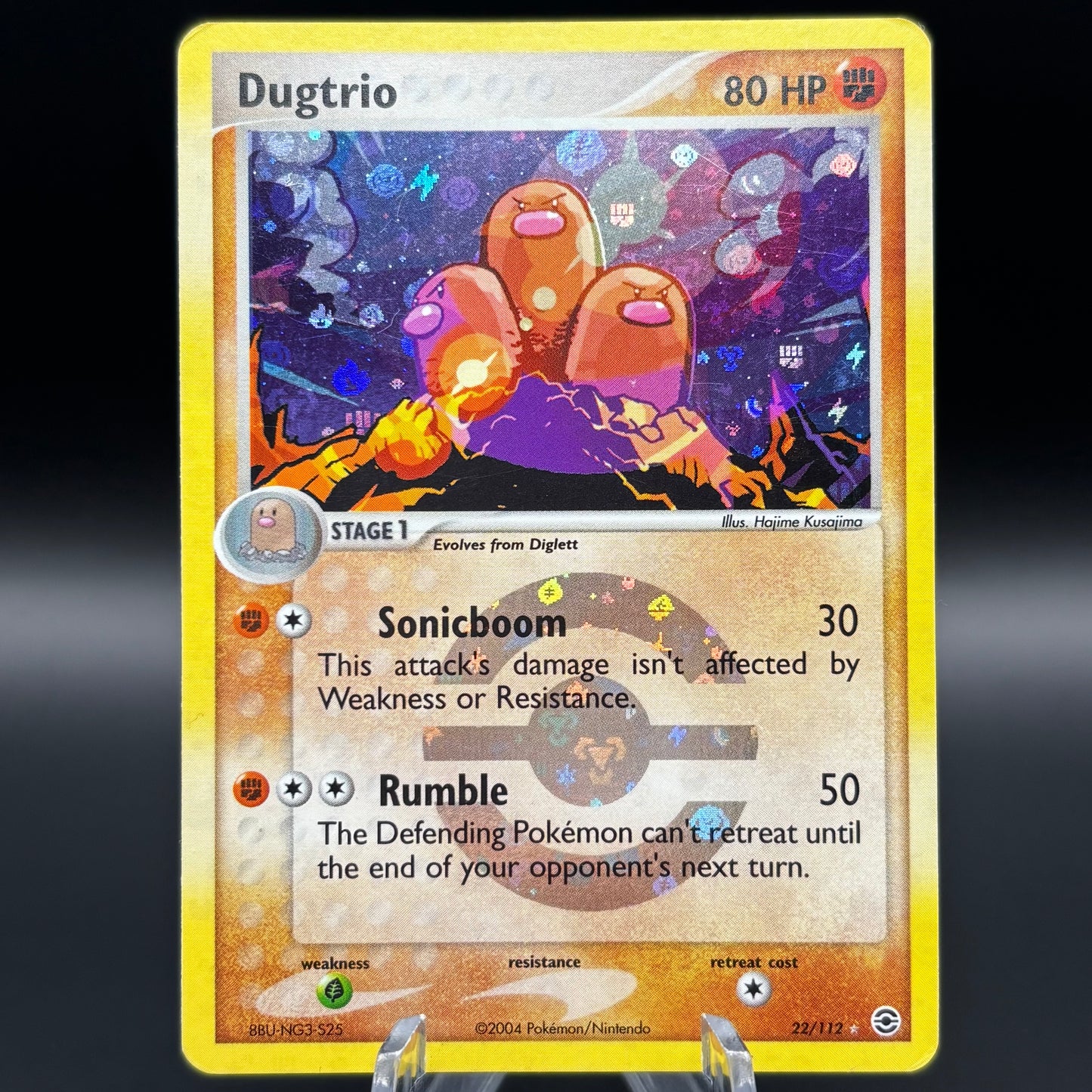 Dugtrio - FireRed & LeafGreen Single Card