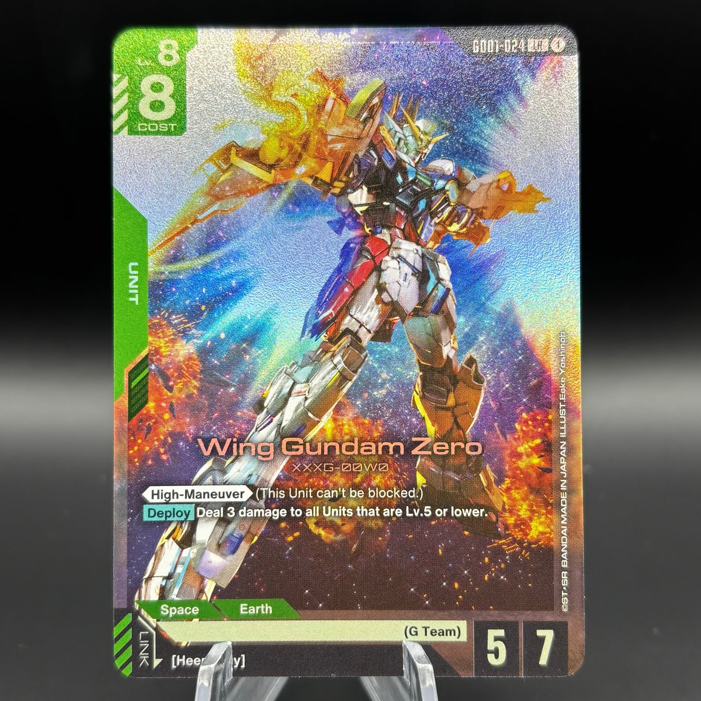 Wing Gundam Zero - Newtype Rising (GD01) Single Card