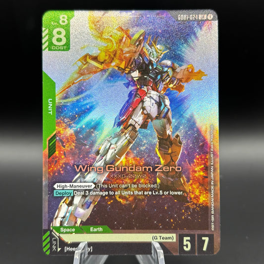Wing Gundam Zero - Newtype Rising (GD01) Single Card