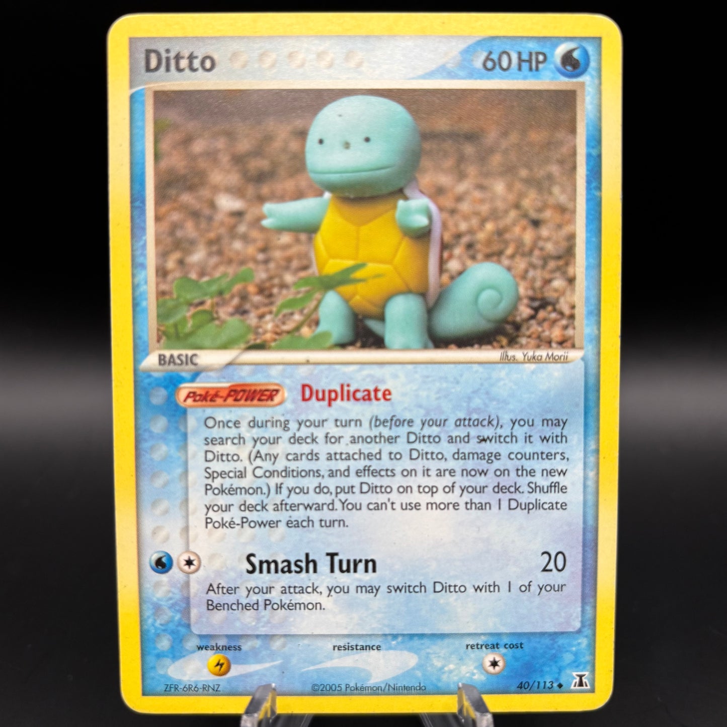 Ditto - 040/113 (Squirtle) - Delta Species *Heavily Played* Single Card