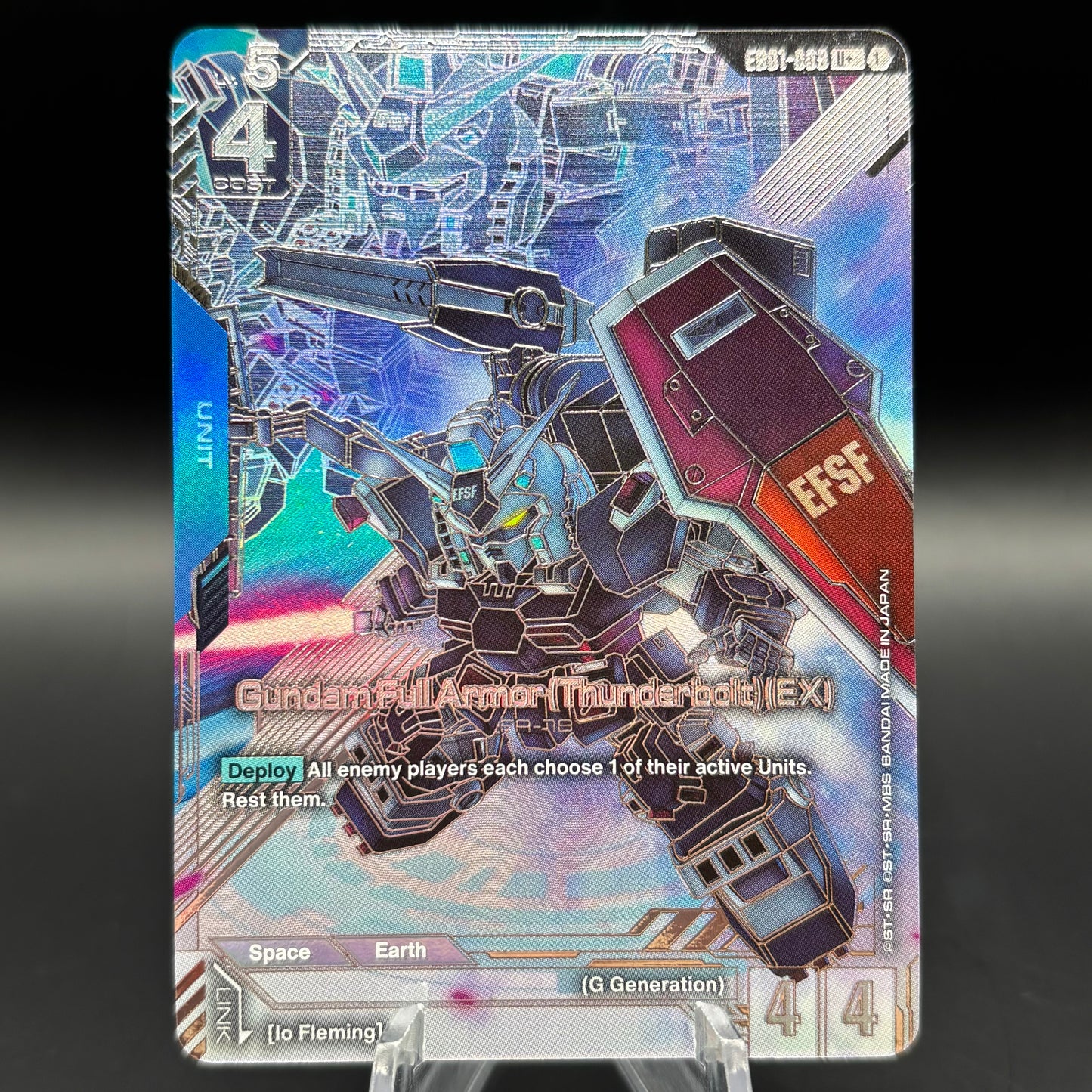 Gundam Full Armor (Thunderbolt) (EX) (U+) Single Card