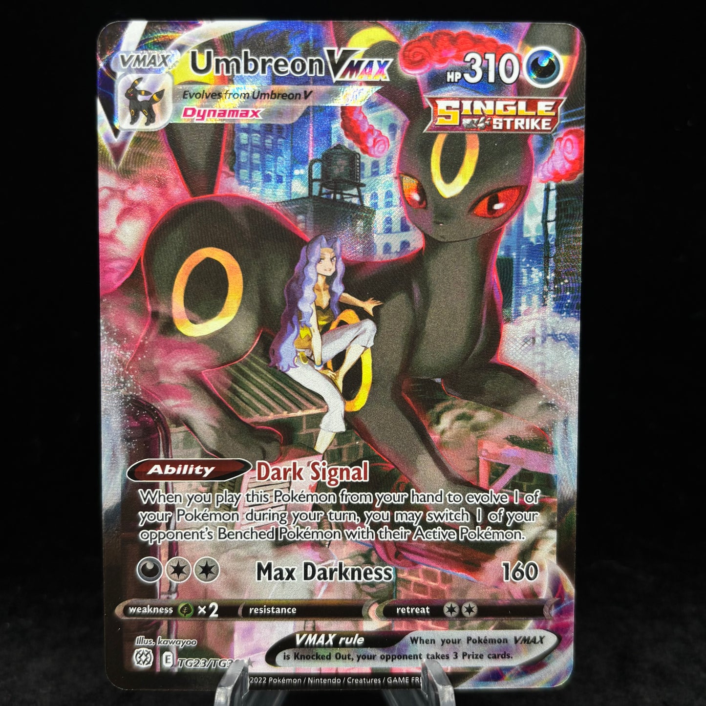Umbreon VMAX - SWSH09: Brilliant Stars Trainer Gallery Single Card