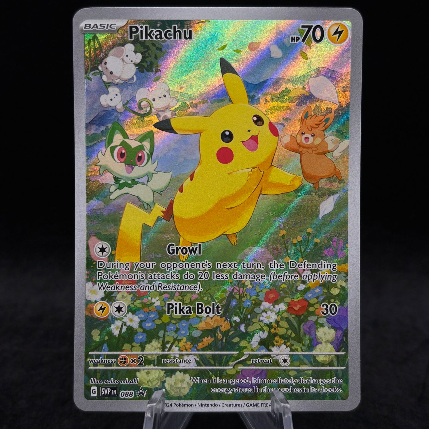 Pikachu - 088 - SV: Scarlet & Violet PR Single Card