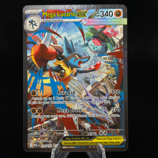 Mega Lucario ex - 088/063 - m1L: Mega Brave Single Card