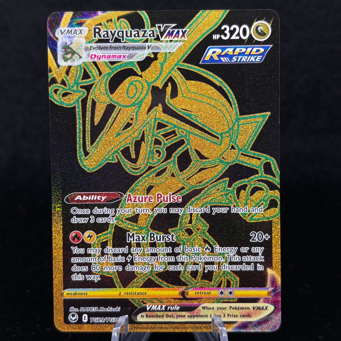 Rayquaza VMAX (Secret) - SWSH12: Silver Tempest Trainer Gallery Single Card