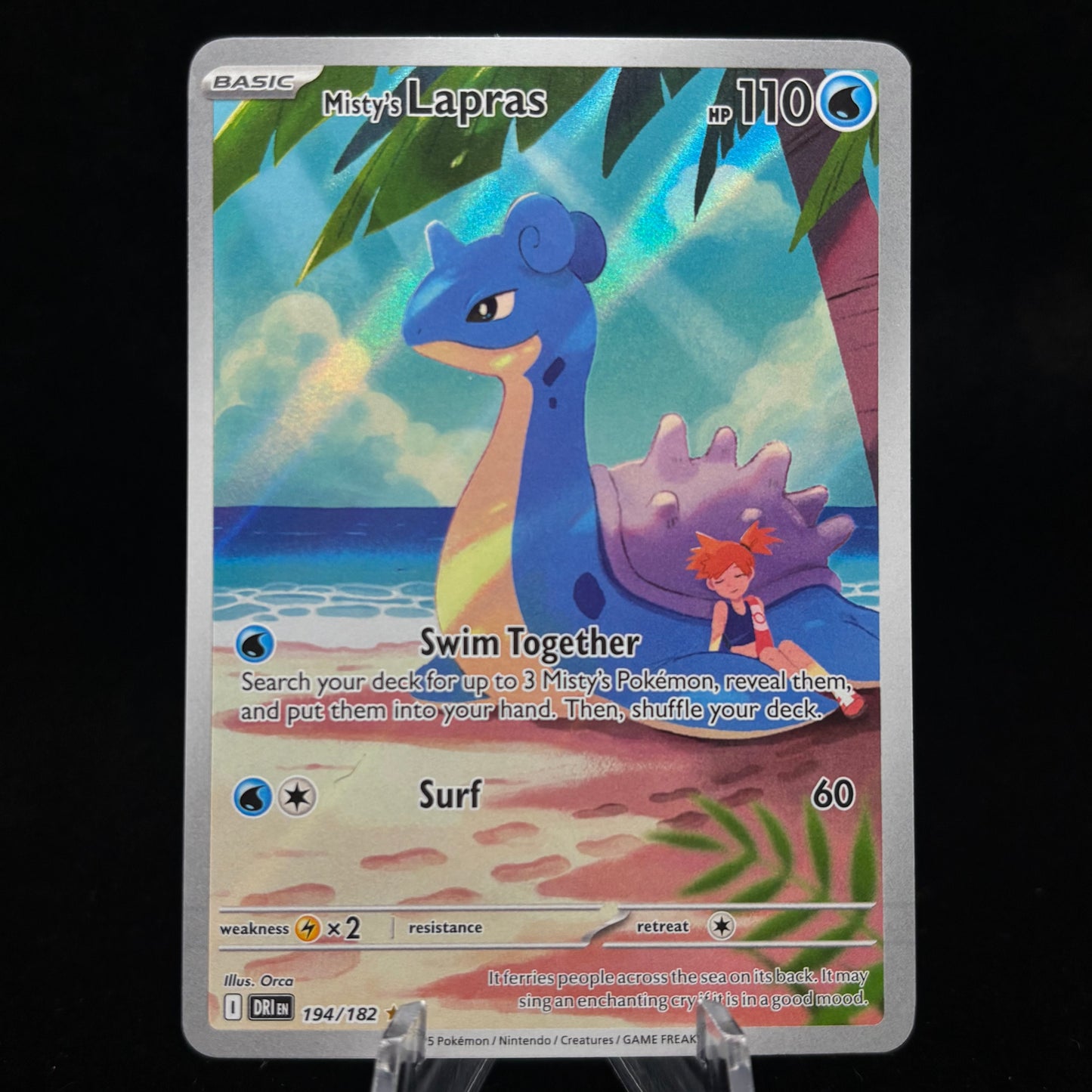 Misty's Lapras - 194/182 - SV10: Destined Rivals Single Card