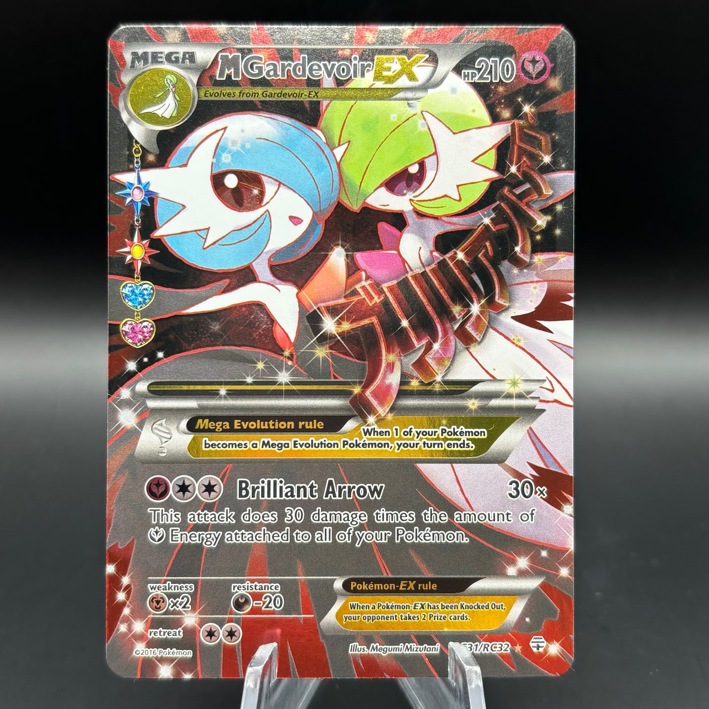 M Gardevoir EX (Full Art) RC31/RC32 Single Card *Moderate Play*