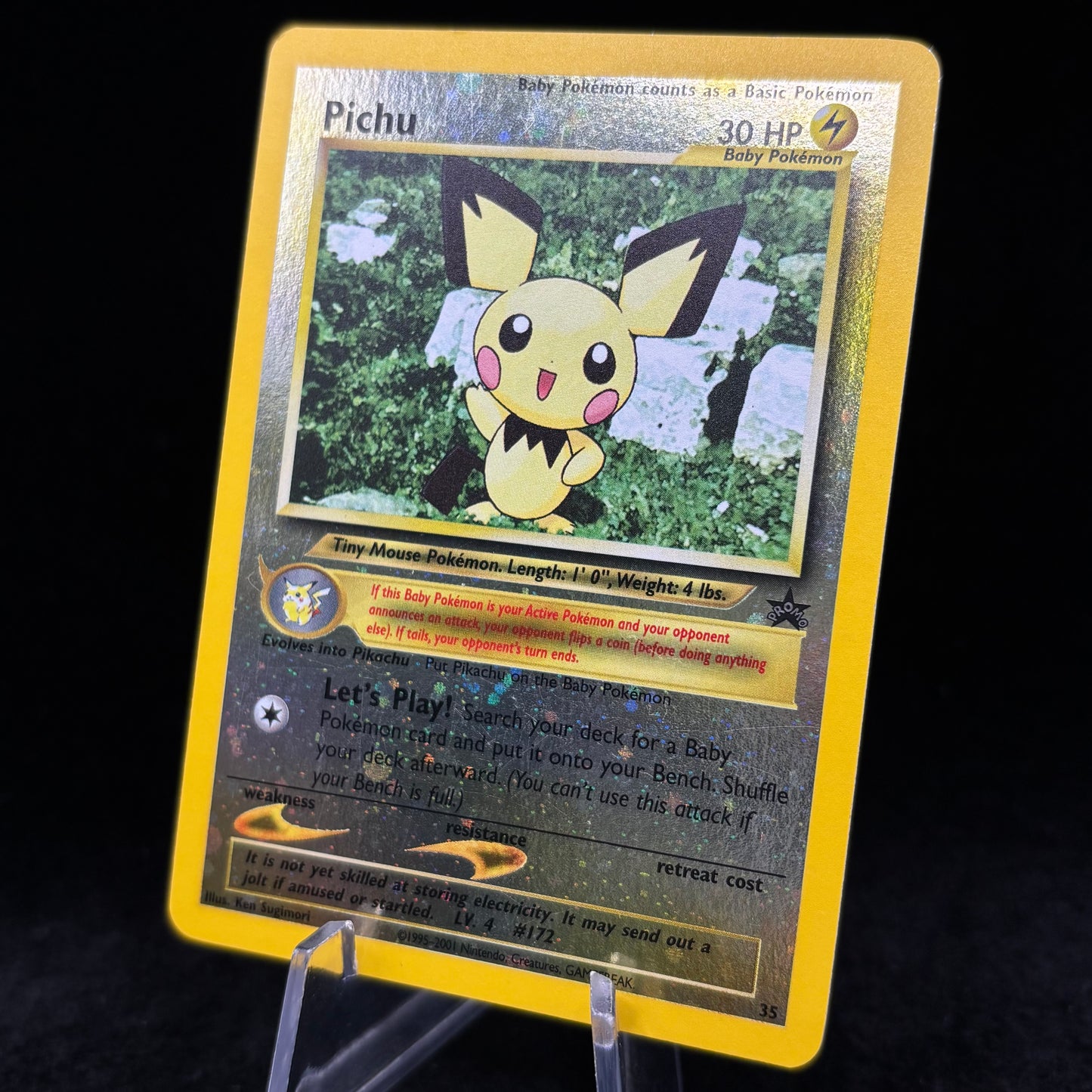 Pichu - WoTC PR *Light Play* Single Card