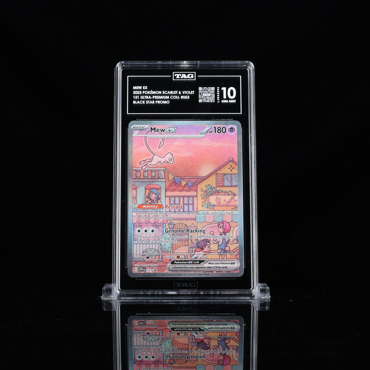 TAG 10 - 151 UPC Collection Mew Ex 053 Promo