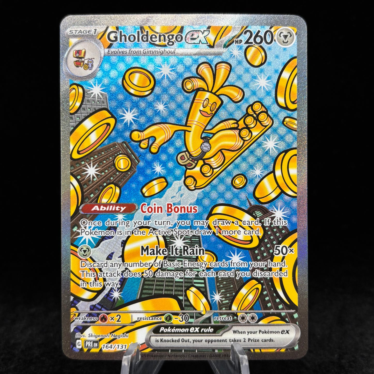 Gholdengo ex - SV: Prismatic Evolutions Single Card