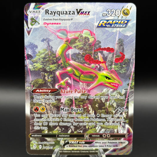Rayquaza VMAX (Alternate Art Secret) - SWSH07: Evolving Skies Single Card