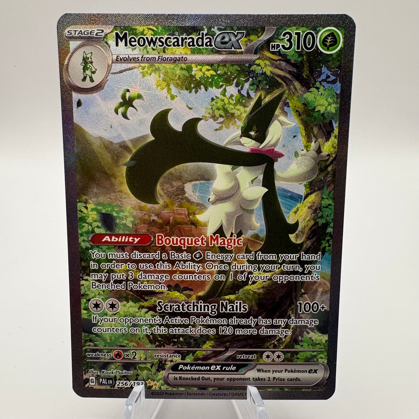 Meowscarada ex - 256/193 - SV02: Paldea Evolved (PAL) Single Card