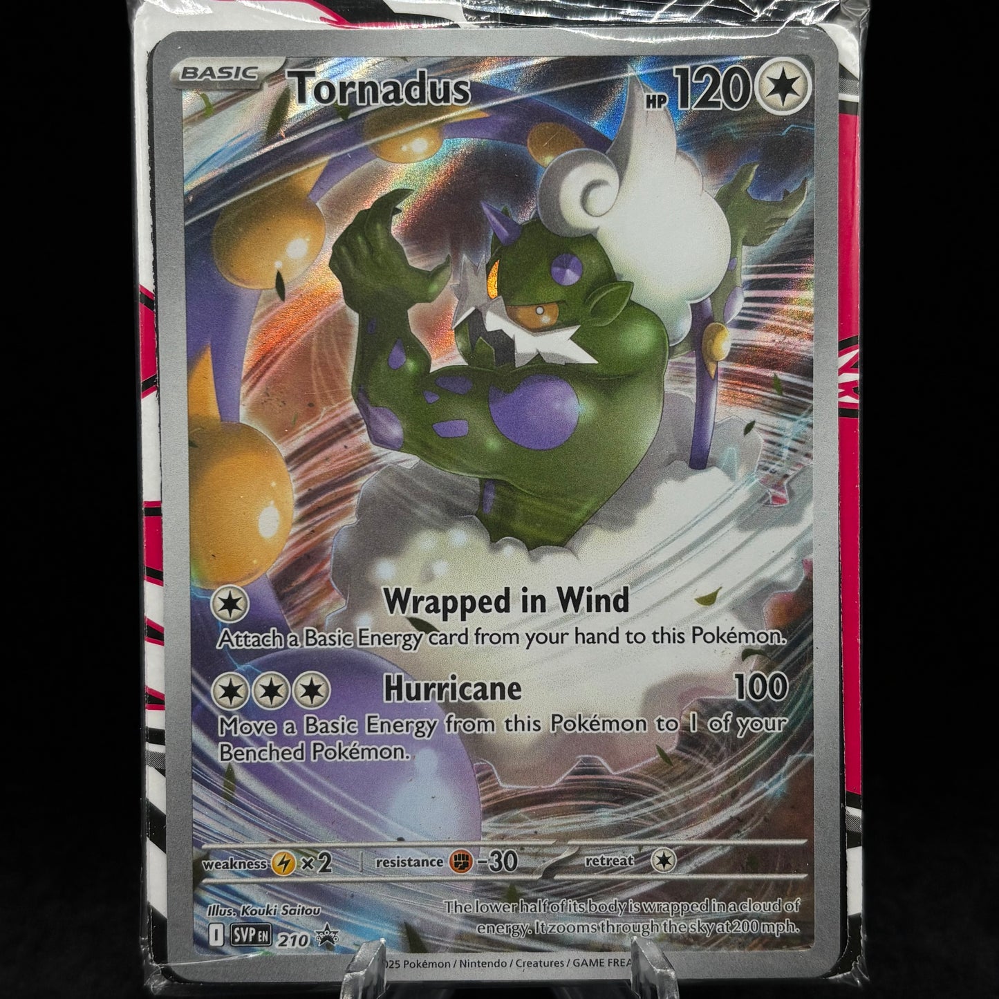 Tornadus - 210 - SV: Scarlet & Violet *Sealed PR* Single Card