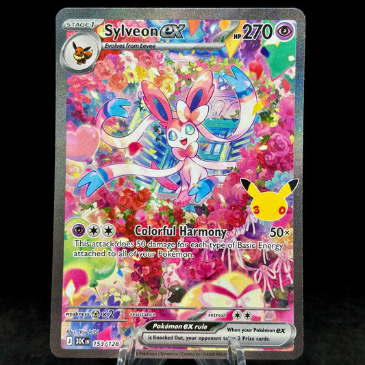 Sylveon ex - 153/128 Single Card