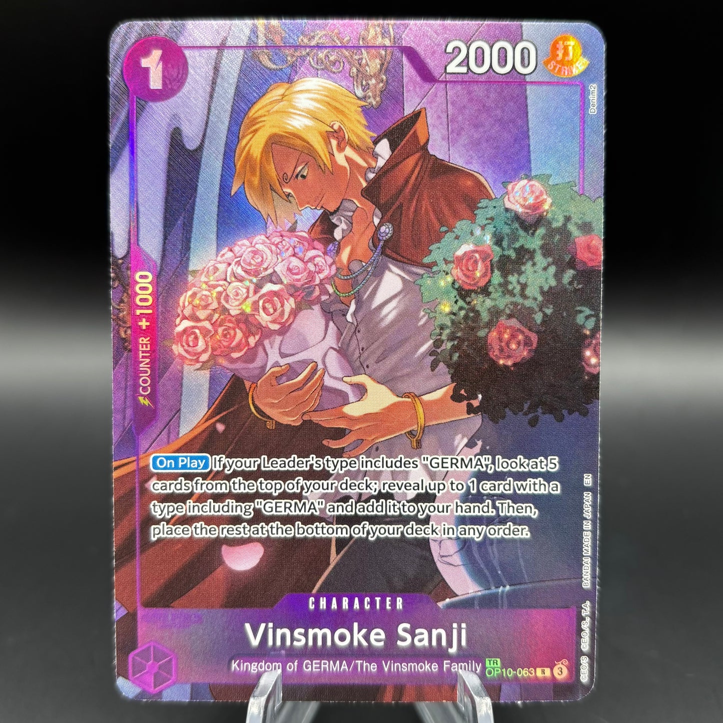 Vinsmoke Sanji (TR) - Legacy of the Master Single Card