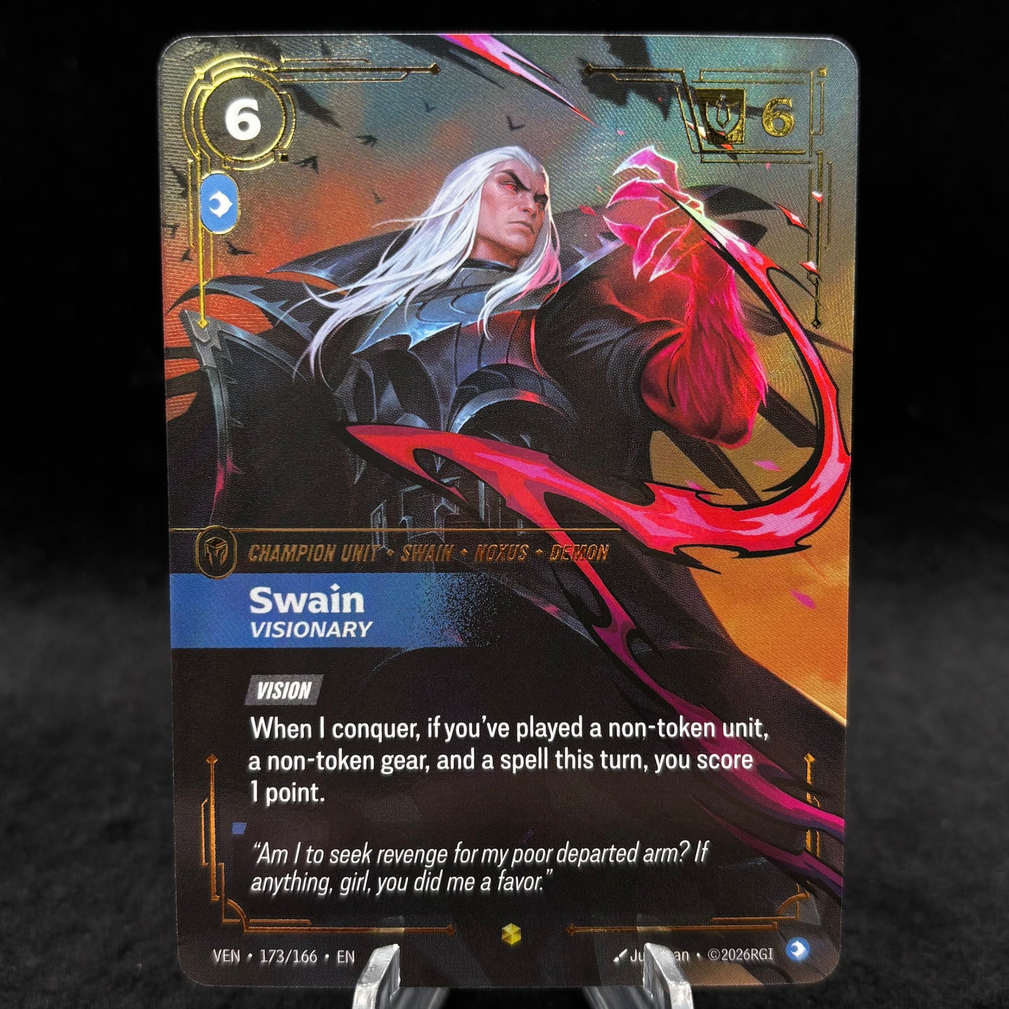 Swain, Visionary (Overnumbered) - Vendetta Single Card