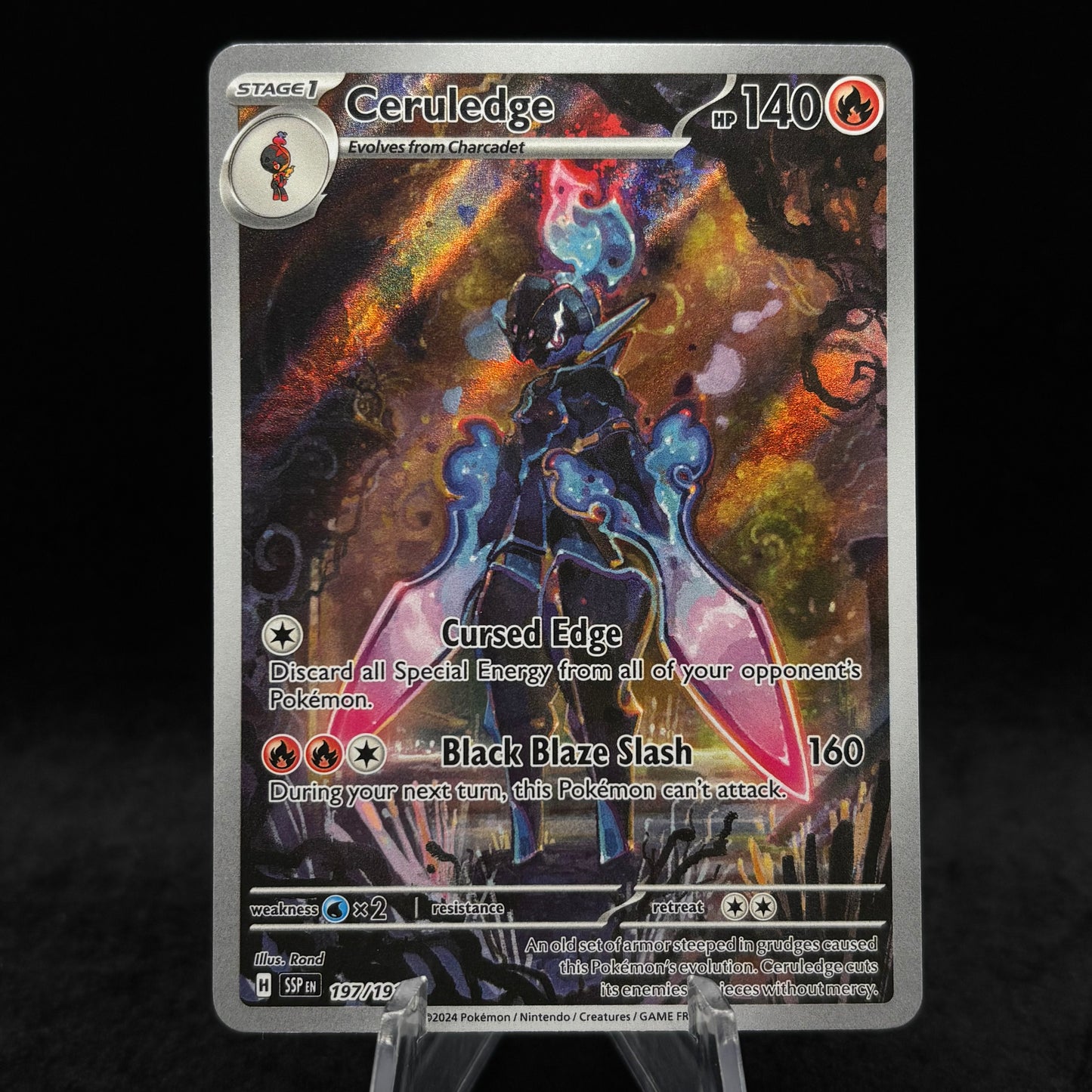Ceruledge - 197/191 - SV08: Surging Sparks Single Card