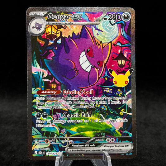 Gengar ex - 154/128 - ME: 30th Celebration Single Card