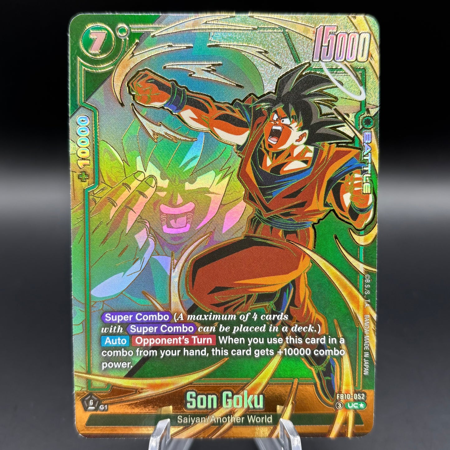 Son Goku - FB10-052 (Alternate Art) - Cross Force Single Card