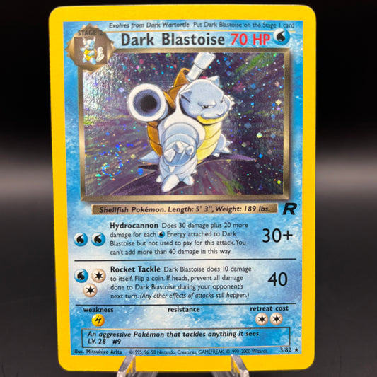Dark Blastoise 3/82 - Team Rocket *Moderately Played* Single Card