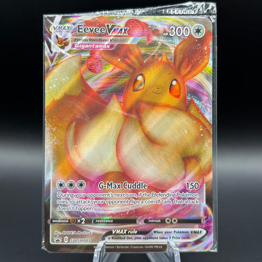 Eevee VMAX - SWSH087 - SWSH: Sword & Shield PR *Sealed* Single Card