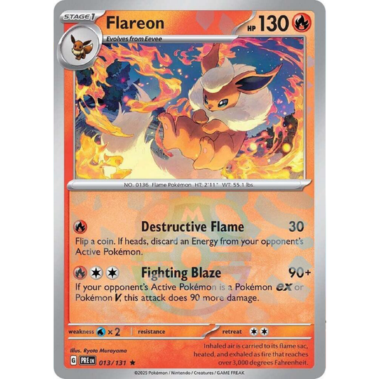 Flareon (Master Ball Pattern) - SV: Prismatic Evolutions