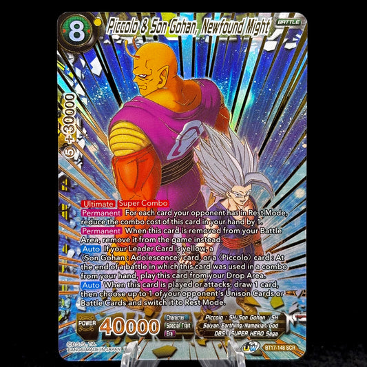 Piccolo & Son Gohan, Newfound Might SCR Single Card