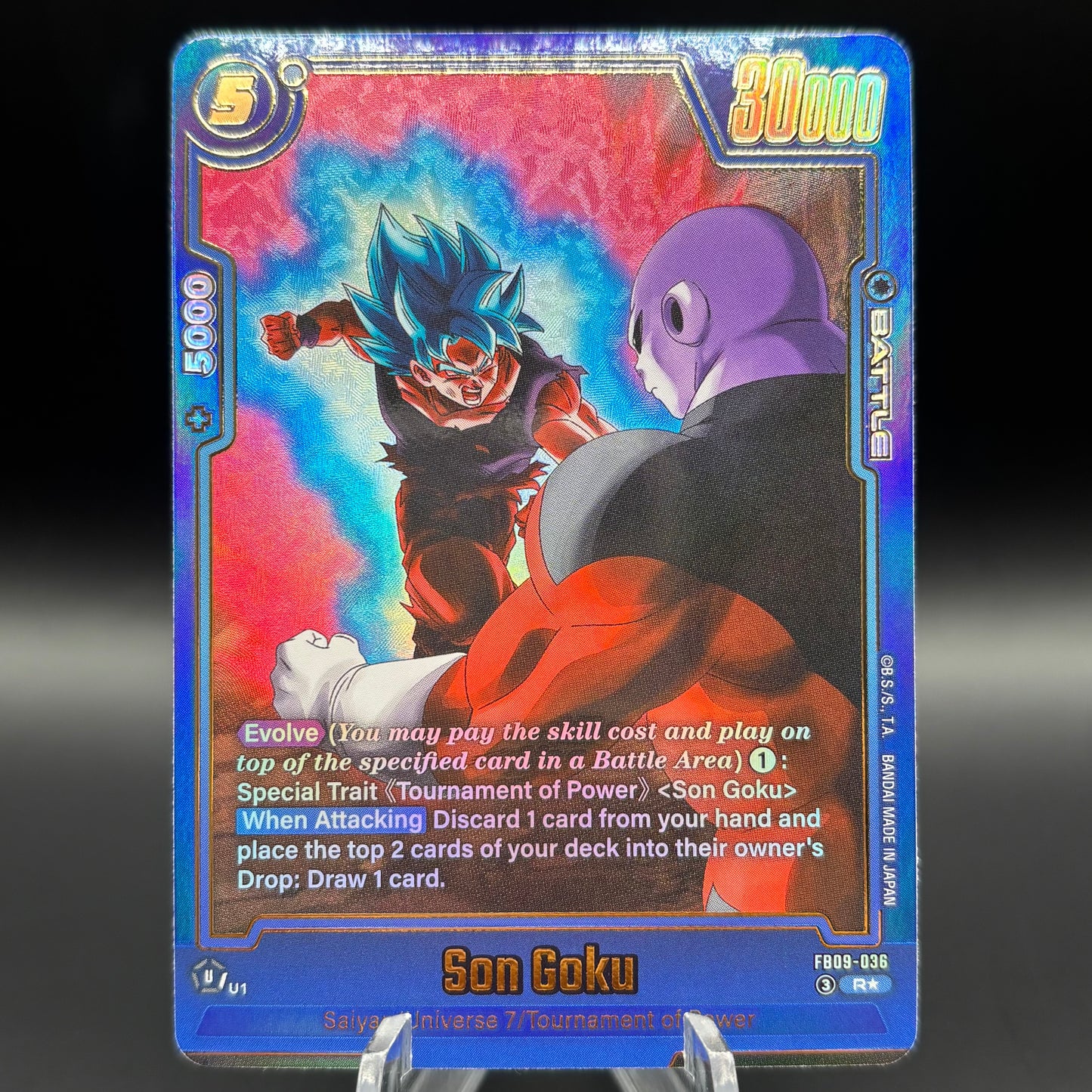 Son Goku - FB09-036 (Alternate Art) - Dual Evolution (FB09) Single Card